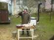 Tradiční zabijačka na rodinné ekofarmě Nalezený 2012