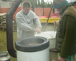 Tradiční zabijačka na rodinné ekofarmě Nalezený 2012