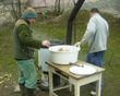 Tradiční zabijačka na rodinné ekofarmě Nalezený 2012