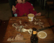 Tradiční zabijačka na rodinné ekofarmě Nalezený 2012