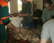 Tradiční zabijačka na rodinné ekofarmě Nalezený 2012