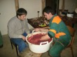 Tradiční zabijačka na rodinné ekofarmě Nalezený 2012