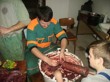 Tradiční zabijačka na rodinné ekofarmě Nalezený 2012